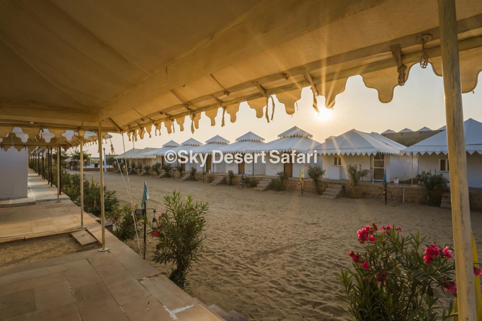 Sky Desert Safari Camp Джайсалмер Экстерьер фото